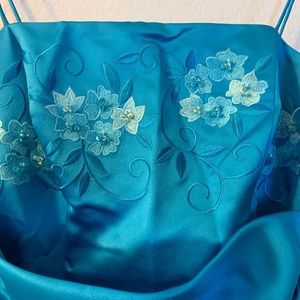Blue Formal Gown / Prom Dress